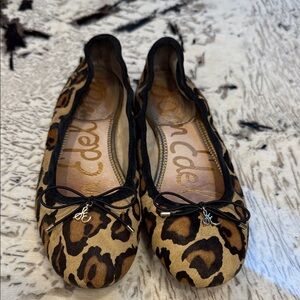 Sam Edelman Leopard Print Flats